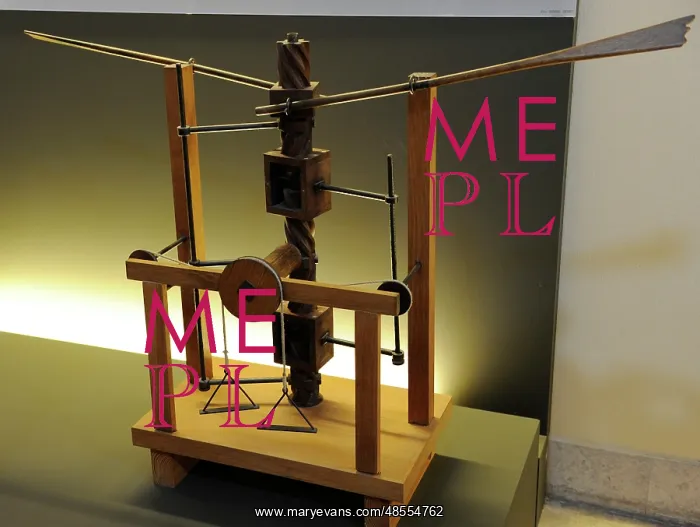 : Model. Wing-beating device with a screw and lead screw syste : Model. Wing-beating device with a screw and lead screw syste
