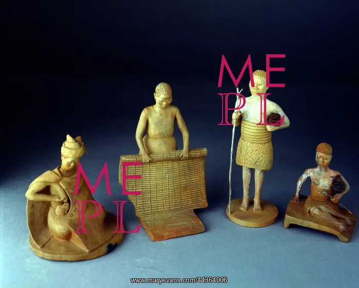 : Modelled clay figures : Modelled clay figures