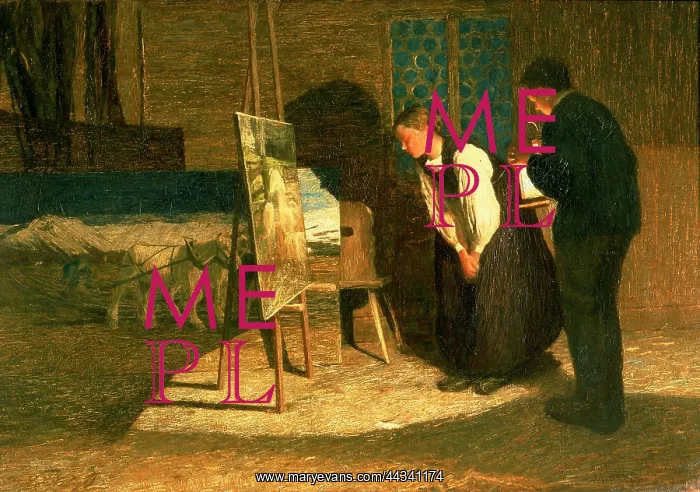 : My Models, oil on canvas : My Models, oil on canvas