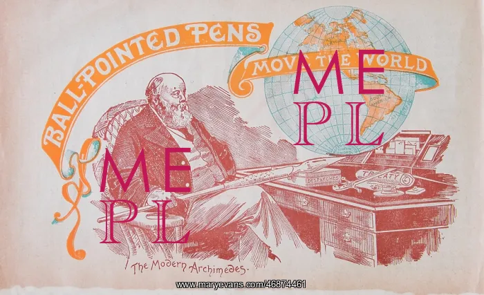 : The Modern Archimedes using a ballpoint pen : The Modern Archimedes using a ballpoint pen