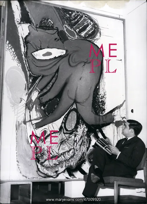 : Modern art in Berlin art gallery, Germany : Modern art in Berlin art gallery, Germany