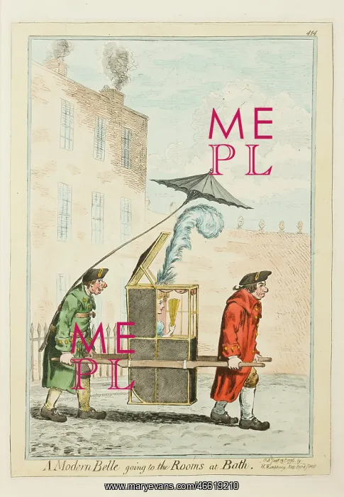 : A Modern Belle going to the Rooms at Bath : A Modern Belle going to the Rooms at Bath