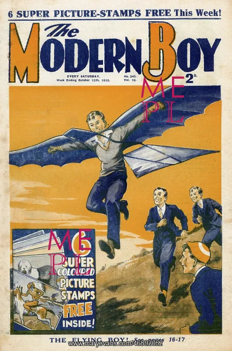 : The Modern Boy featuring the Flying Boy : The Modern Boy featuring the Flying Boy