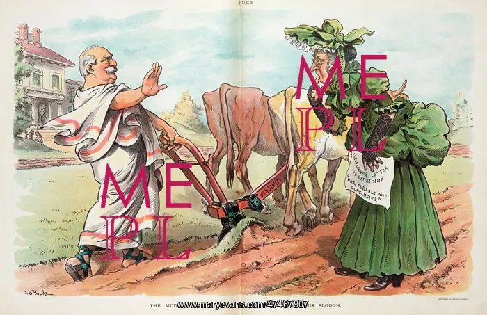 : The modern Cincinnatus, who will not leave his plough : The modern Cincinnatus, who will not leave his plough