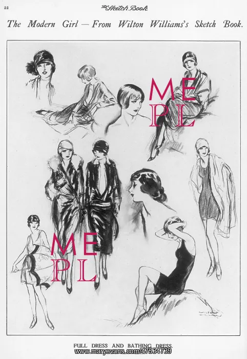 : The Modern Girl by Wilton Williams : The Modern Girl by Wilton Williams