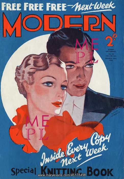 : Modern magazine cover by David Wright : Modern magazine cover by David Wright