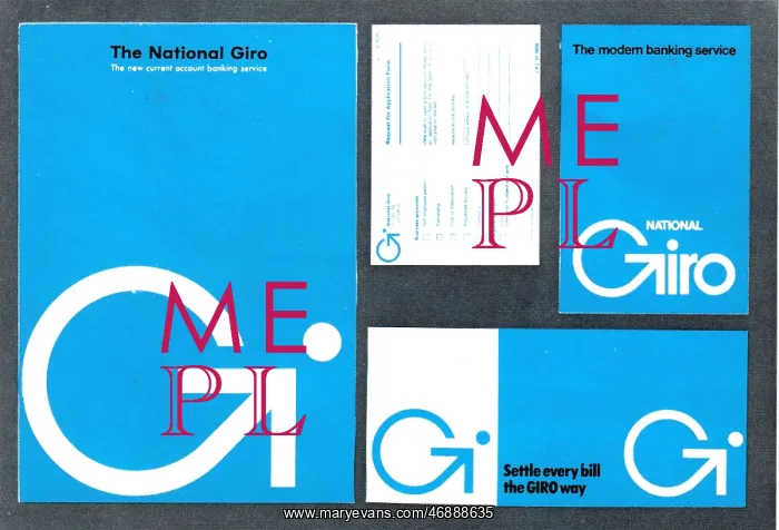 : Modern publicity - The National Giro : Modern publicity - The National Giro