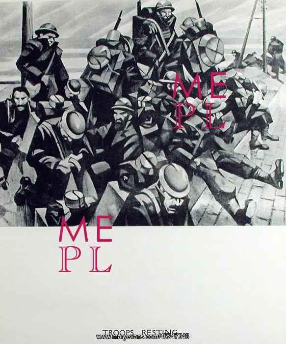: Modern War Paintings by C R W Nevinson : Modern War Paintings by C R W Nevinson