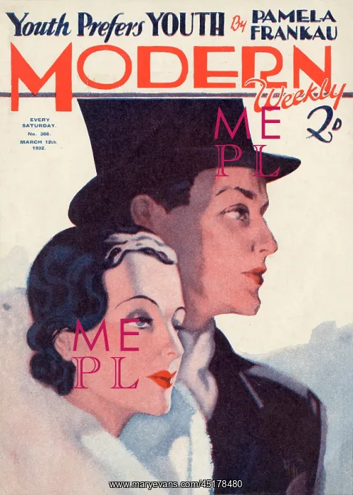 : Modern Weekly magazine cover by David Wright : Modern Weekly magazine cover by David Wright