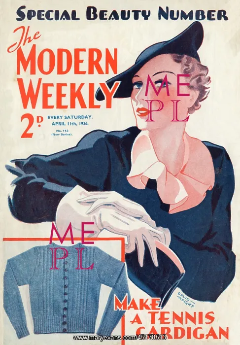 : Modern Weekly magazine cover by David Wright : Modern Weekly magazine cover by David Wright