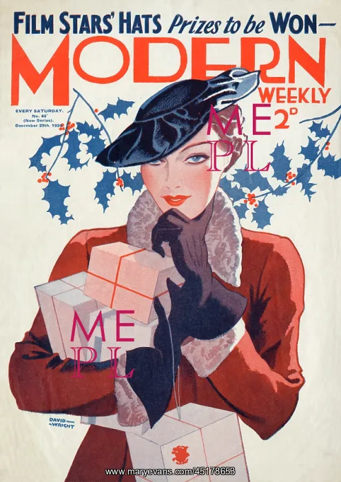 : Modern Weekly magazine cover by David Wright : Modern Weekly magazine cover by David Wright