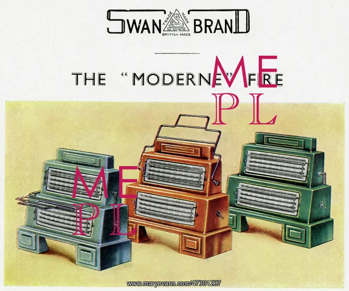 : Moderne electric fires 1939 : Moderne electric fires 1939