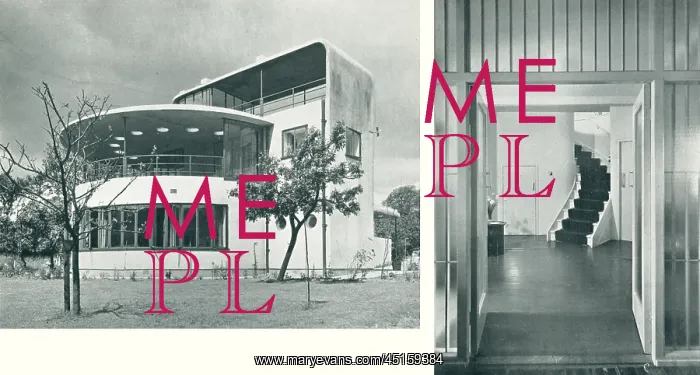 : Modernist House At Chilwell, Nottingham : Modernist House At Chilwell, Nottingham