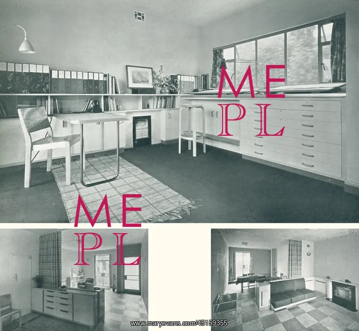  : Modernist House Interior, Downshire Hill, Hampstead