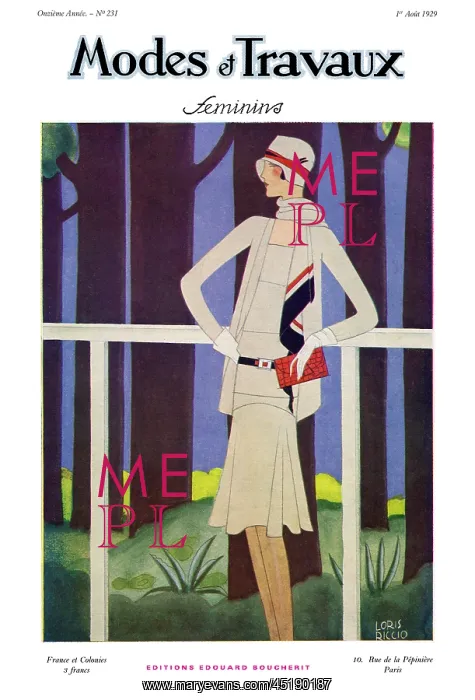  : Modes et Travaux 1929