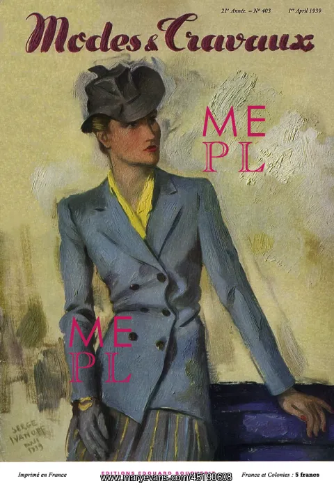  : Modes et Travaux 1939