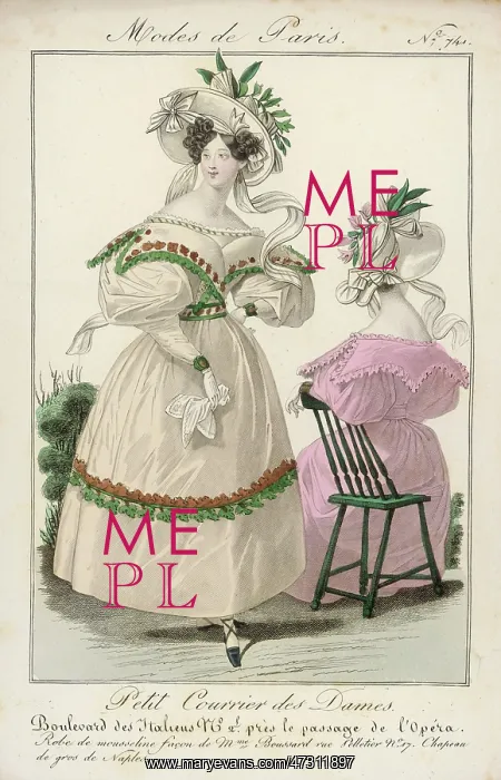 : MODES DE PARIS 1830 : MODES DE PARIS 1830