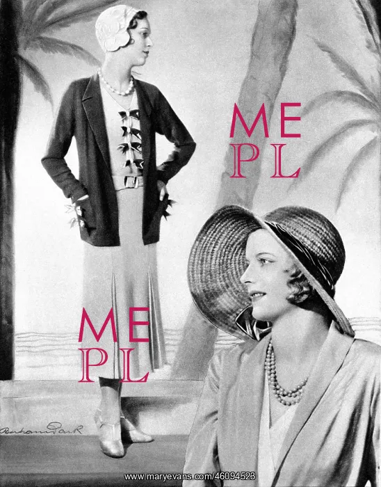 : Modes for the Riviera sunshine, 1931 : Modes for the Riviera sunshine, 1931