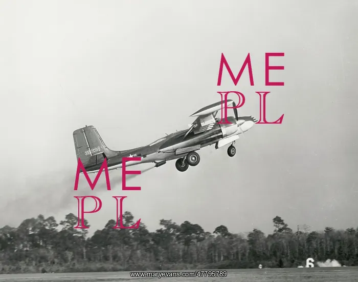 : modified Douglas B-26 Invader makes a jet assisted takeoff : modified Douglas B-26 Invader makes a jet assisted takeoff