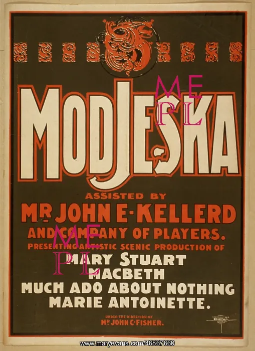 : Modjeska assisted by Mr. John E. Kellerd : Modjeska assisted by Mr. John E. Kellerd