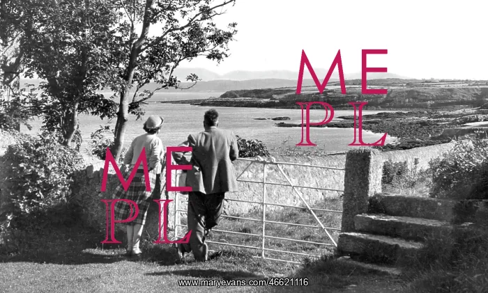  : Moelfre, the Stile and Mountains c1955