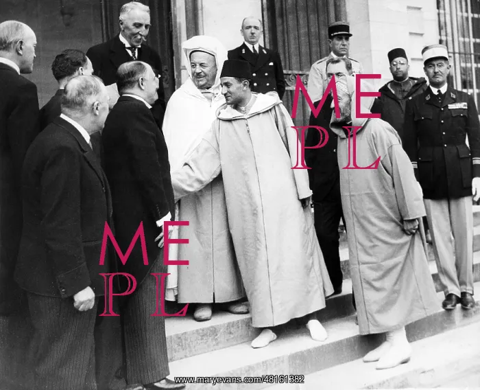 : Mohammed V in Paris, 1939 : Mohammed V in Paris, 1939