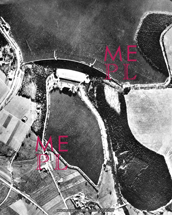 : Mohne Dam before the Dambusters Raid; Second World War : Mohne Dam before the Dambusters Raid; Second World War