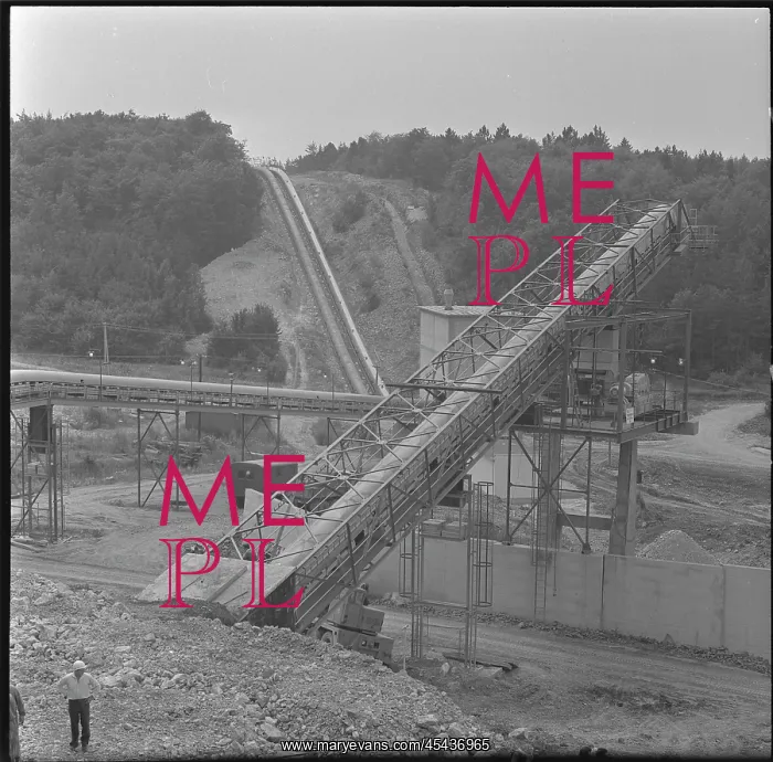 : Mokra limestone quarry, quarry management, conveyor belt : Mokra limestone quarry, quarry management, conveyor belt