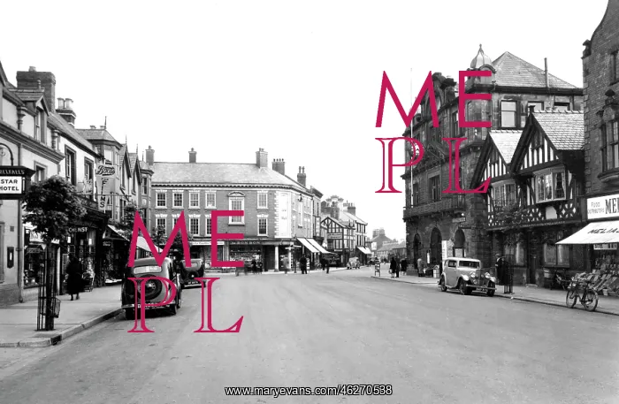  : Mold, Wrexham Road c1955