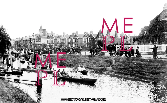  : Molesey Lock, Ferry 1890