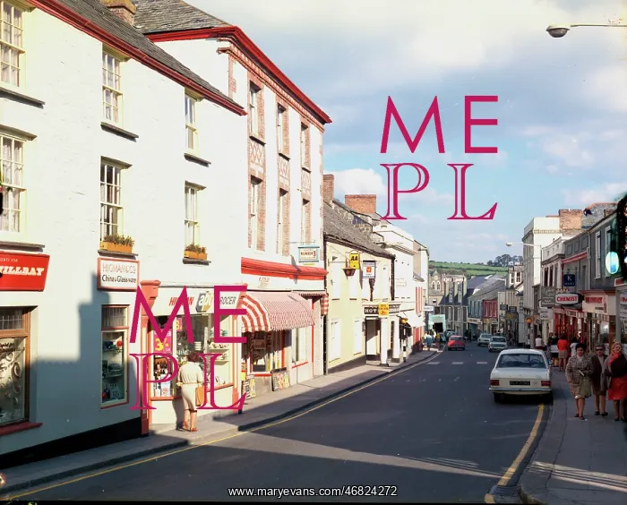 : Molesworth Street, Wadebridge : Molesworth Street, Wadebridge