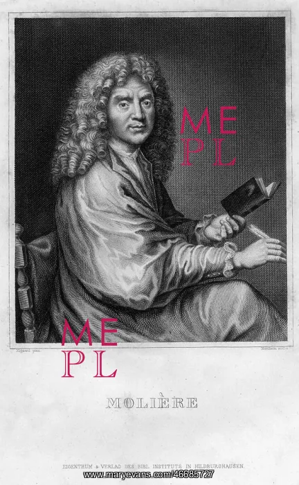 : Moliere, birth name Jean-Baptiste Poquelin, 15.1.1622 - 17.2.1673, French author / writer : Moliere, birth name Jean-Baptiste Poquelin, 15.1.1622 - 17.2.1673, French author / writer