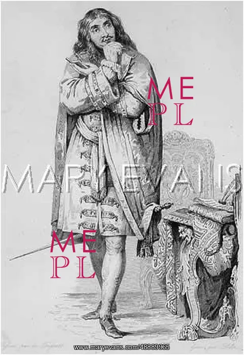  : MOLIERE. Jean-Baptiste Poquelin MOLIERE (1622 - 1673), French playwright