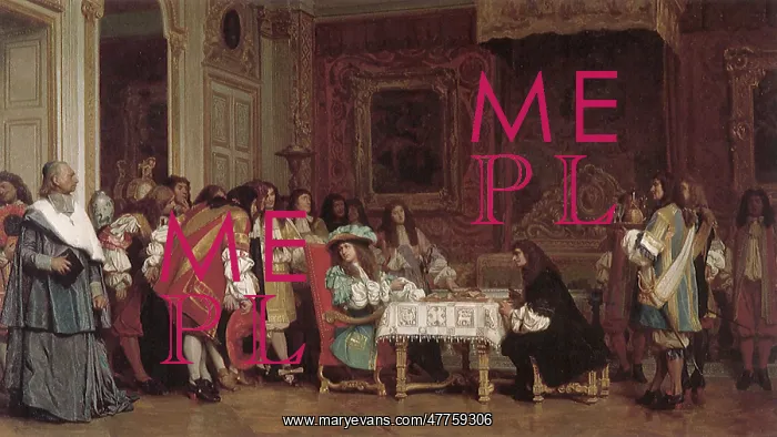 : Moliere Breakfasting with Louis XIV, by Gerome : Moliere Breakfasting with Louis XIV, by Gerome