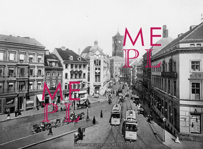 : The Molkenmarkt in Berlin before 1914 : The Molkenmarkt in Berlin before 1914