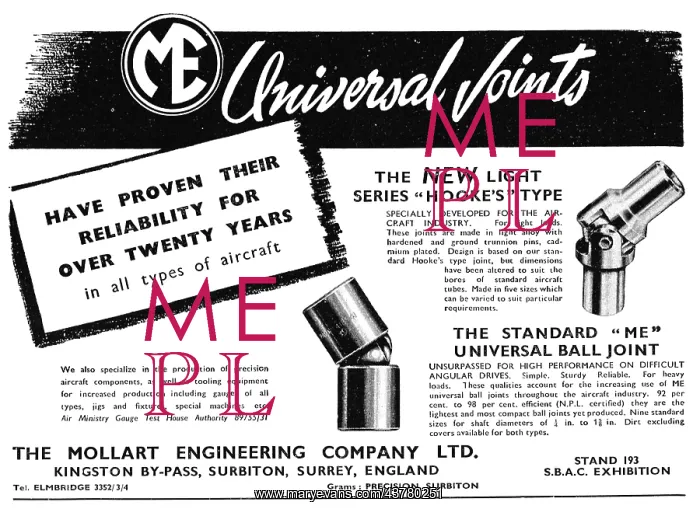 : Mollart Universal Ball Joints : Mollart Universal Ball Joints
