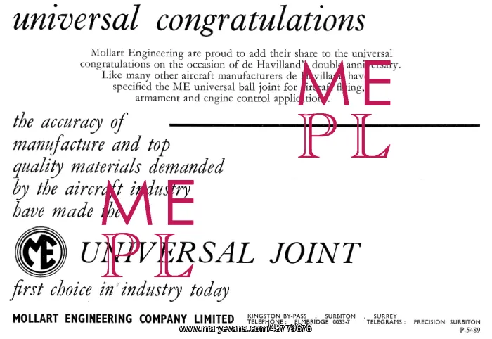 : Mollart Universal Joints : Mollart Universal Joints