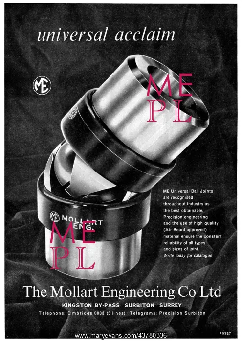 : Mollart Universal Joints : Mollart Universal Joints