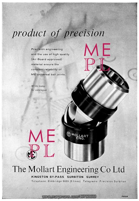 : Mollart Universal Joints : Mollart Universal Joints