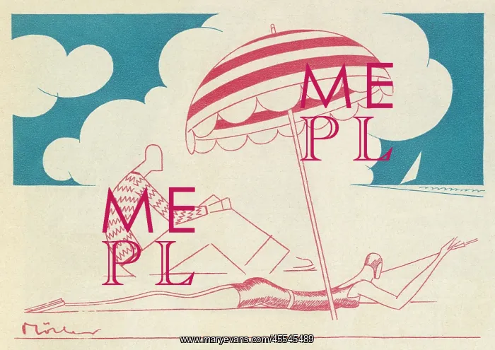  : Moller - on the Beach 1928
