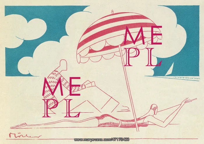  : Moller - on the Beach 1928