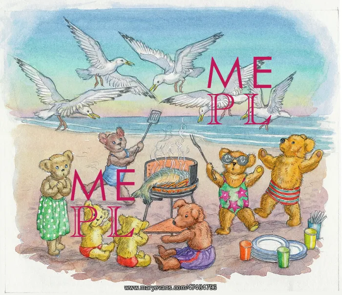  : Molly Brett - Plush and Tatty on the Beach