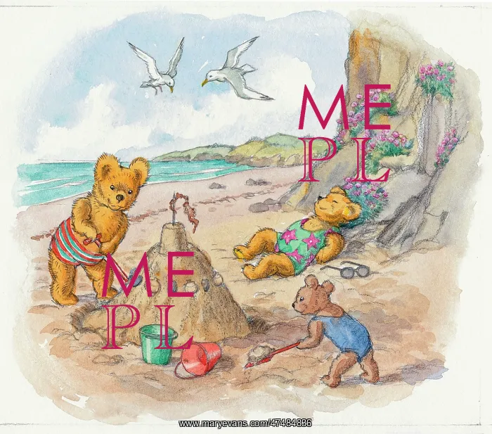  : Molly Brett - Plush and Tatty on the Beach