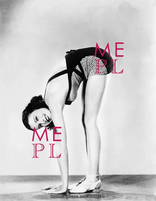 : Molly Lamont is doing gymnastics, 1936 : Molly Lamont is doing gymnastics, 1936