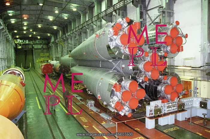 : Molniya-1 communications satellite, 1996 : Molniya-1 communications satellite, 1996