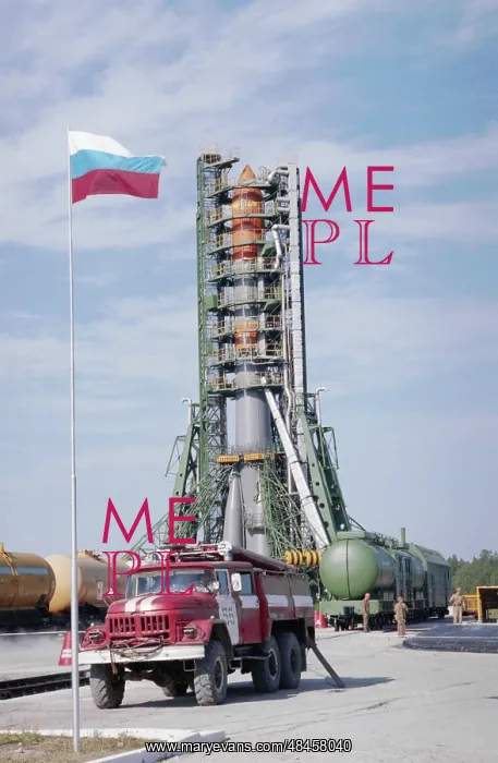 : Molniya-M rocket launch : Molniya-M rocket launch