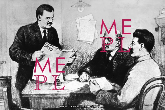 : Molotov, Lenin and Stalin, 1917 : Molotov, Lenin and Stalin, 1917