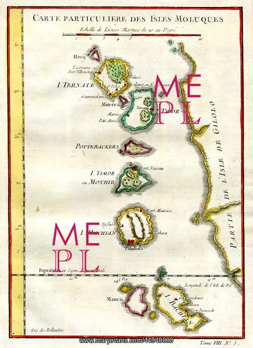  : Moluccas
