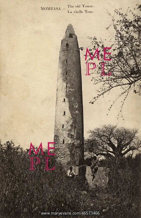 : Mombasa, Kenya - The Old Tower : Mombasa, Kenya - The Old Tower