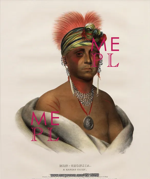 : Mon-Chonsia by Cephas Childs, Denver Art Museum : Mon-Chonsia by Cephas Childs, Denver Art Museum